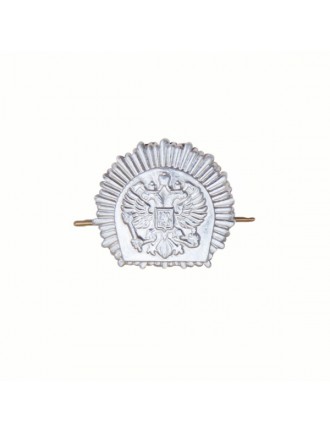 Петличный знак кадетского образования, серебряный (5-2-034)