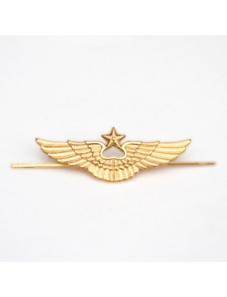 Эмблема на тулью ВВС нового образца, золотая (5-1-028)