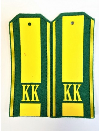 Погоны КК Старшина, широкая полоса, зеленое сукно (7-1-087)