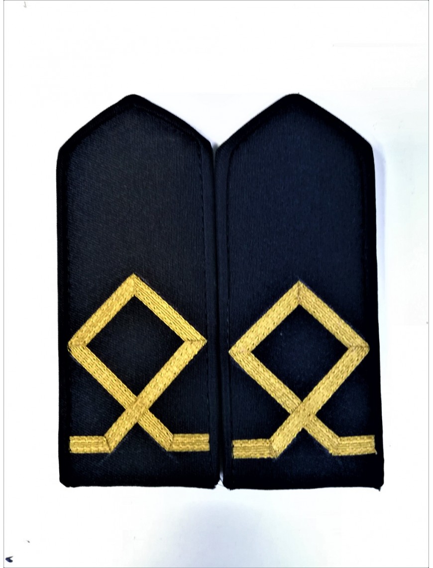 Погоны ВМФ 1 категории, галун (Боцман маломерного судна, курсанты-практиканты)