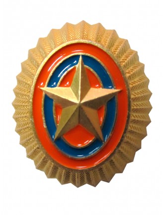 Кокарда МЧС со звездой нового образца (5-1-100)