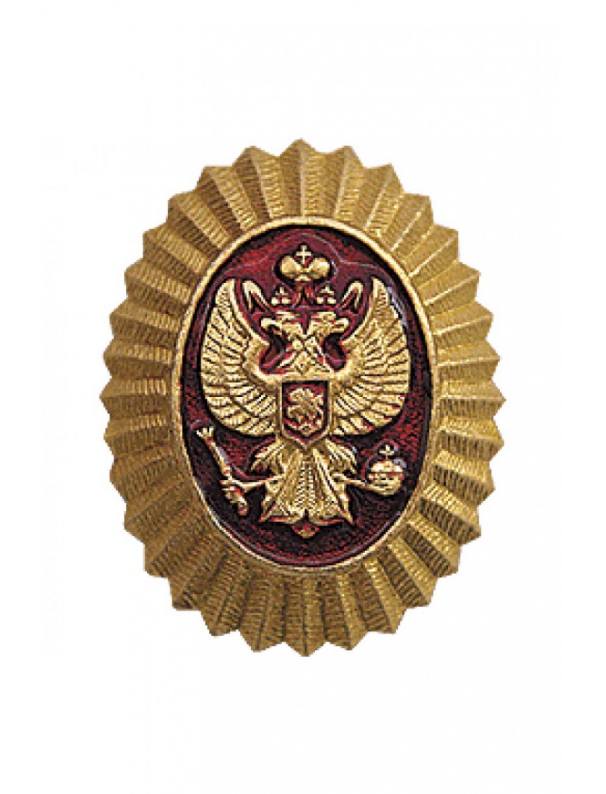 Кокарда Налоговая полиция, малая металлическая (5-1-101)